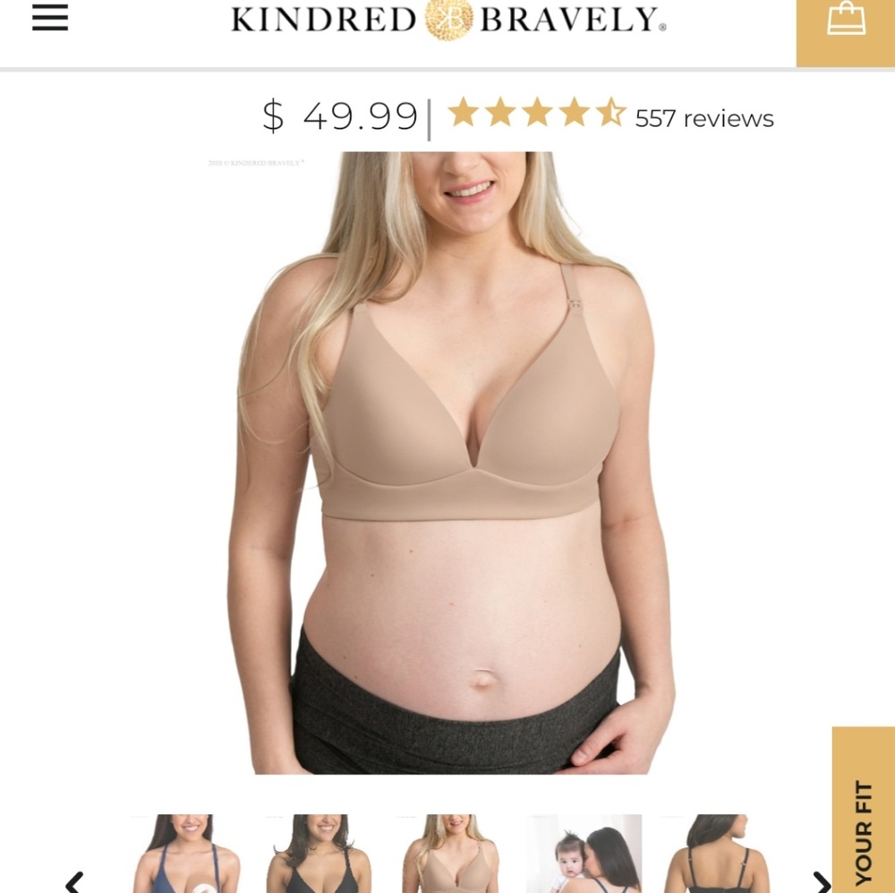 Kindred Bravely Marvella Luxe Nursing Bra size 40C